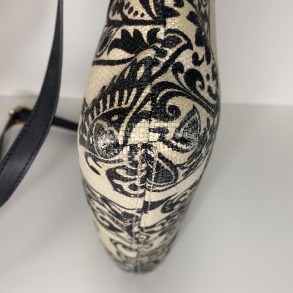 Spartina 449 Paisley Crossbody Satchel Purse - Picture 6 of 11